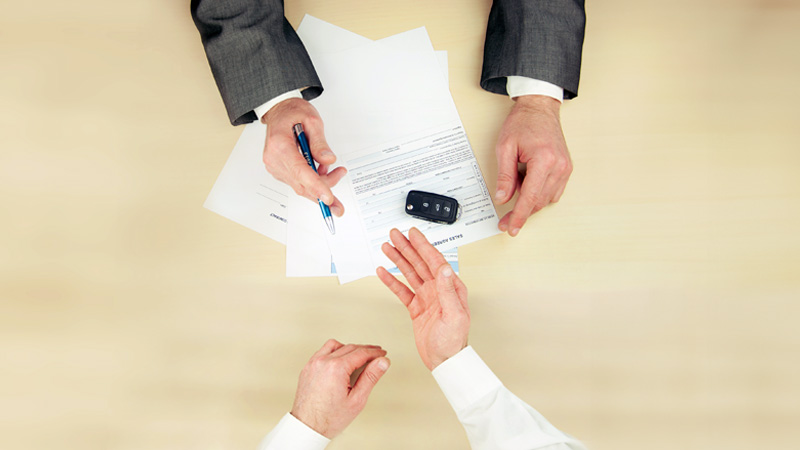 Mini passaggio di proprietà auto